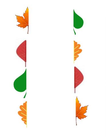 Din jumătate-întreg FRUNZE TOAMNĂ