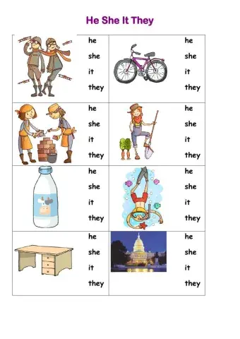 READ UNIT 2-3 He She It They