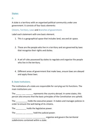 States, democracies and dictatorships
