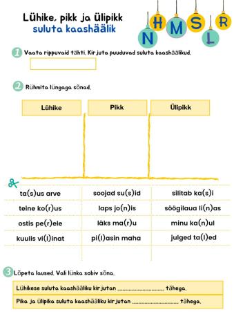 Lühike, pikk ja ülipikk suluta kaashäälik