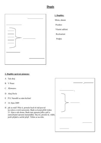 Dopis