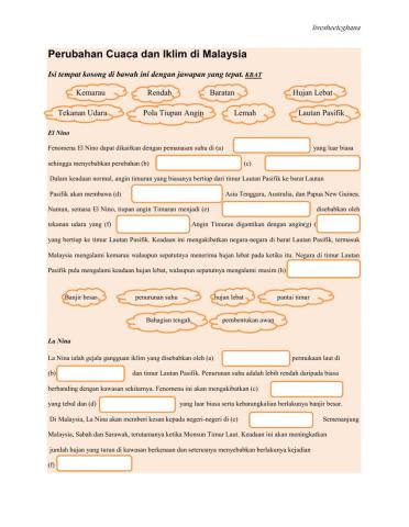 Cuaca dan iklim di malaysia