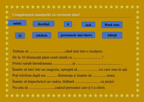 Reguli de comportament