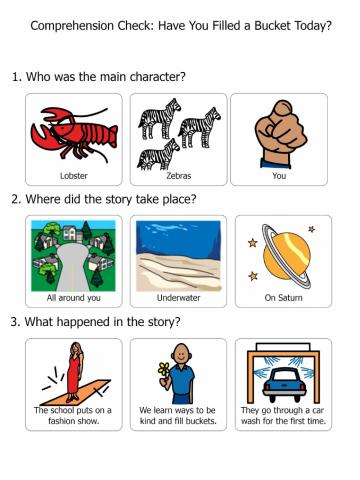 Bucket Filler Comp Check