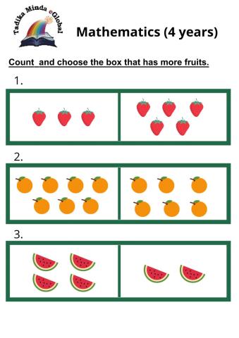 4 Years: Math Set 8 Page 1