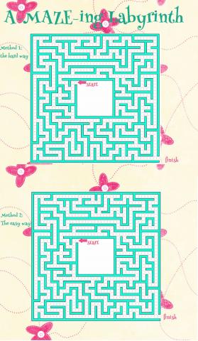 Help - Ayuda Making a Maze