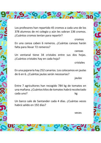 Tengo un problema 12