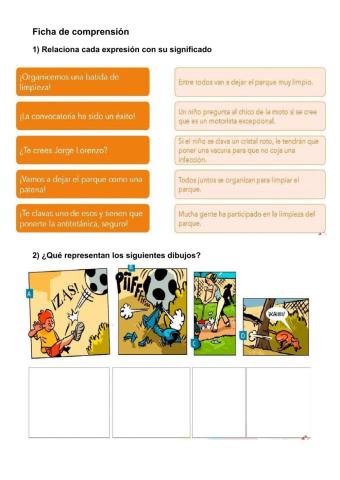 Vocabulario y Onomatopeyas