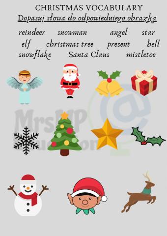 Christmas vocabulary