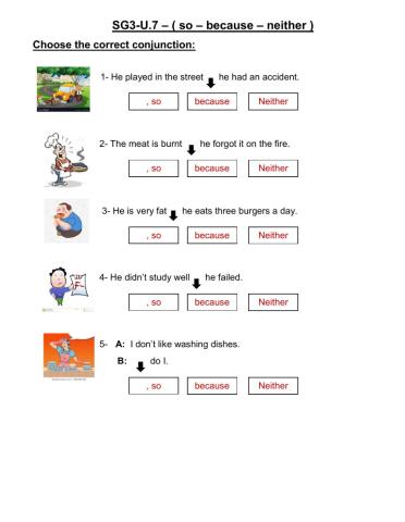 So- because - neither