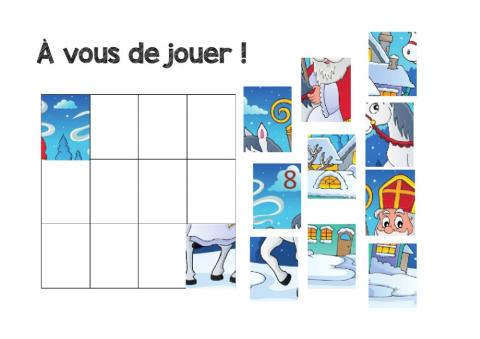 Puzzle saint Nicolas