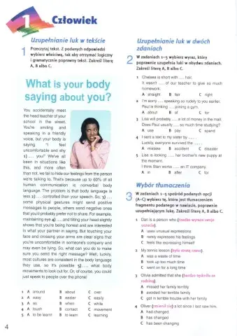 Matura skills CZŁOWIEK