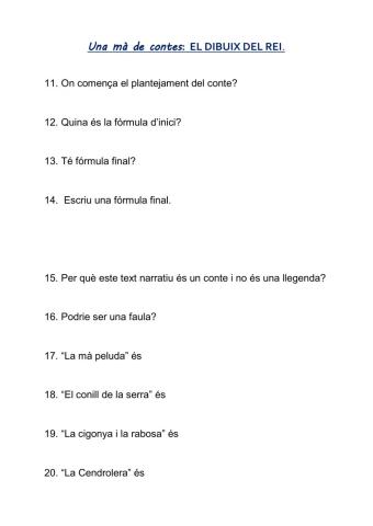 El dibuix del rei (II)