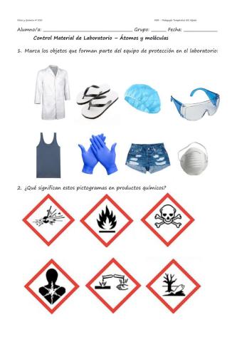 Examen Física y Química