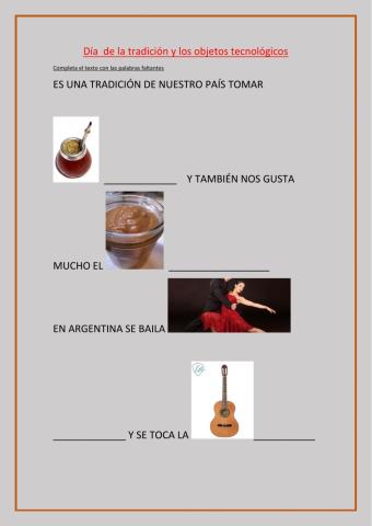 La tradición en argentina