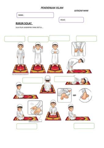 Rukun Solat - Ustazah Wani