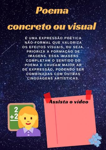 Poema concreto - visual