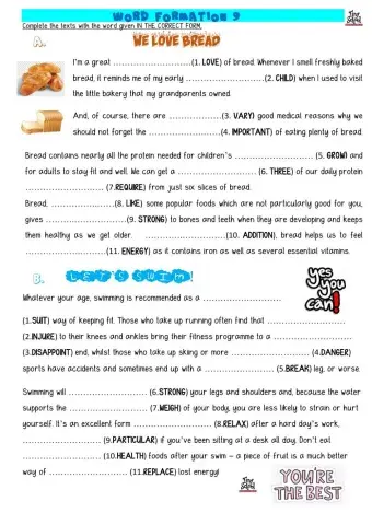 Word formation 9 fce