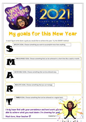 Goals for the New Year