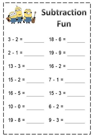 Latih Tubi Matematik (Tolak)