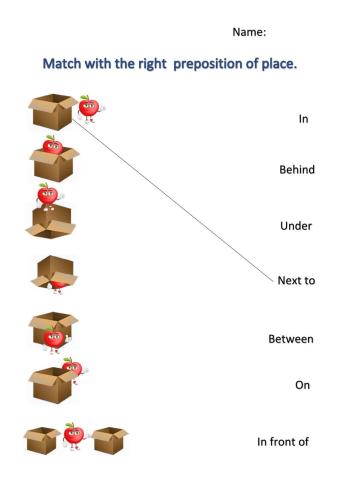 Prepositions of Place