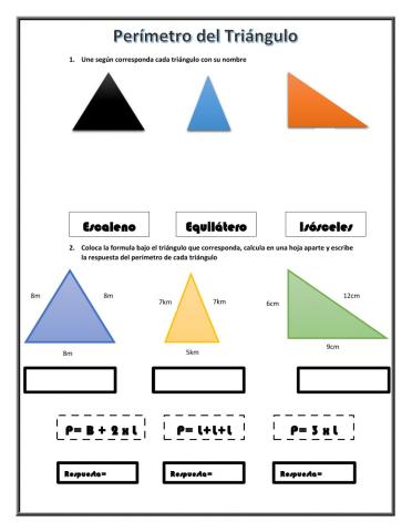 Perímetro de Triángulos
