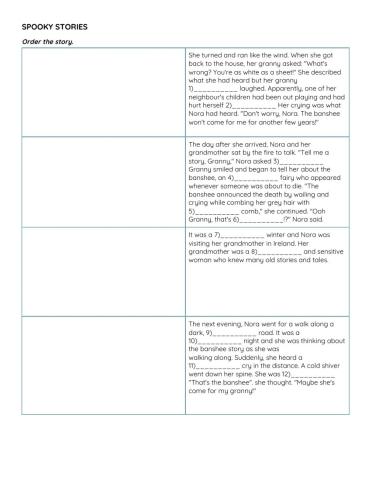 Spooky Stories: Banshee