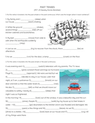 Past Simple L15 Spooky Stories Banshee