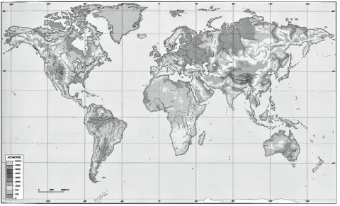 Continentes y océanos