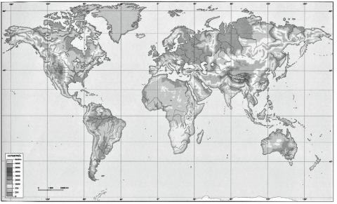Continentes y océanos