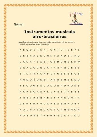 Instrumentos musicais afro-brasileiros