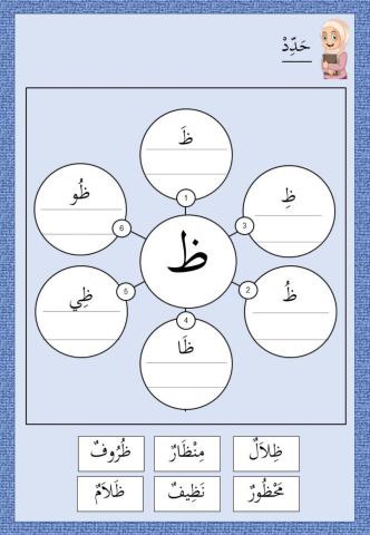 Bahasa Arab Tahun 3 ( حرف ظ)