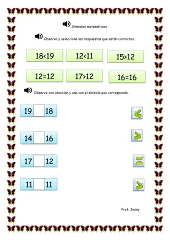 Símbolos matemáticos --o-