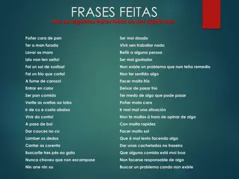 Frases feitas