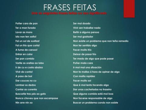 Frases feitas