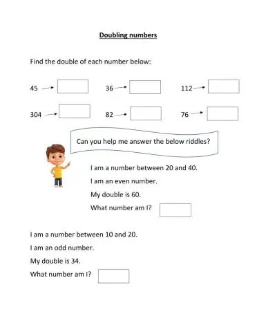 Doubling Numbers and Riddles