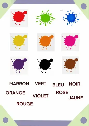 Les couleurs