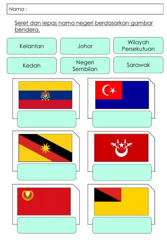PSSAS Tahun 4 - Negaraku Malaysia (Bendera Negeri)