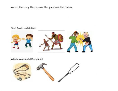 Story - David and Goliath