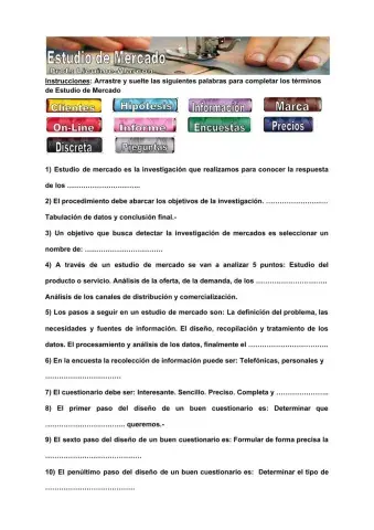 Estudio de Mercado