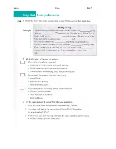 6- We're All Staying Home Next Year p. 45