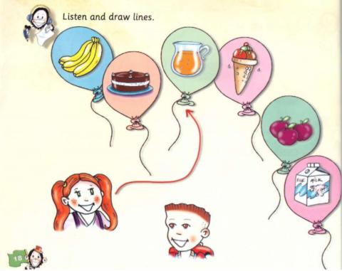 Choose the favorite food