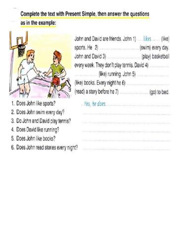 John and David routines