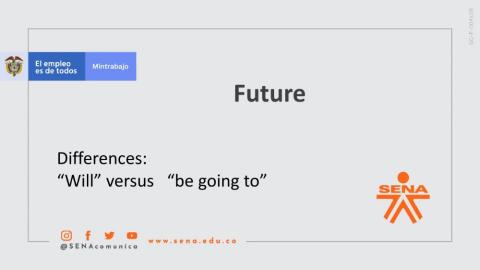 Future- Will vs Going to