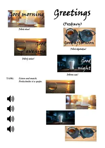 Greetings (Chit Chat 1 Unit 4)