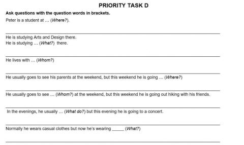 Group A-PRIORITY TASK D