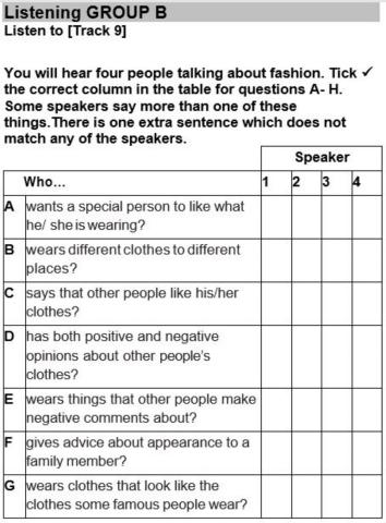 UNIT 04 Listening-Group B