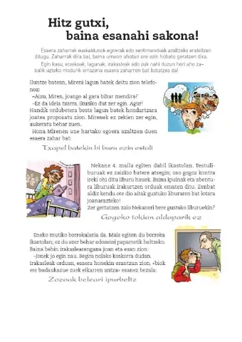 Hitz gutxi baina esanahi sakona