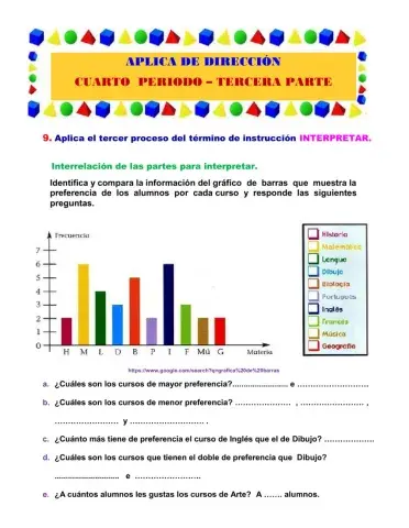 Aplica de dirección iv tercera parte