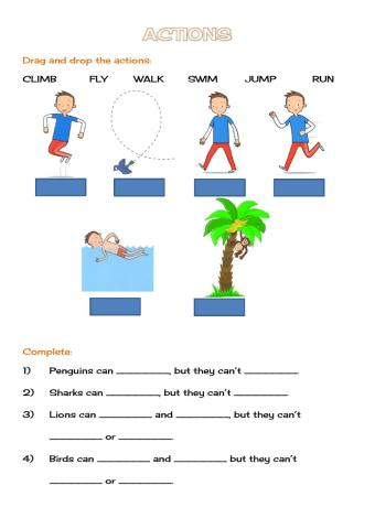 Actions and abilities